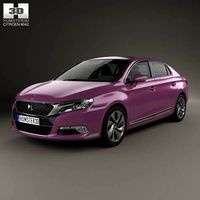 3D model of Citroen DS 5LS 2014