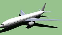 Template - Boeing 777-200/200ER (GEAR DOWN)