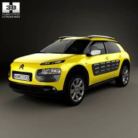 3D model of Citroen C4 Cactus 2015