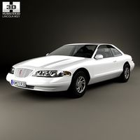 3D model of Lincoln Mark 1998