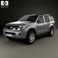 3D model of Nissan Pathfinder 2010