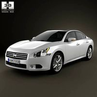 3D model of Nissan Maxima 2012