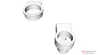 Caroma Geo - Pan & Vanity Basin