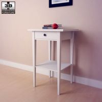3D model of IKEA HEMNES Bedside Table 3