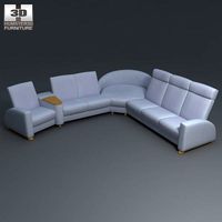 3D model of Arion Corner Sofa