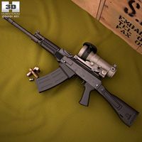 3D model of Saiga-12 18,5 KS-K