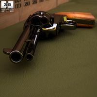 3D model of Colt Single Action Army 1873