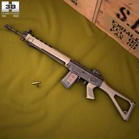 3D model of SIG SG 550