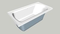 71261100 Lawson(R) Series 7126, 60 x 32 Bath