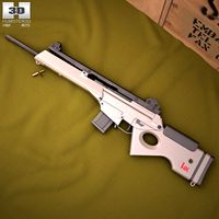 3D model of Heckler & Koch SL8