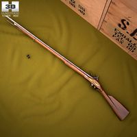 3D model of Brown Bess (Land Pattern Musket)
