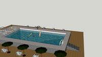 swimming pool party