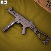 3D model of Heckler & Koch UMP