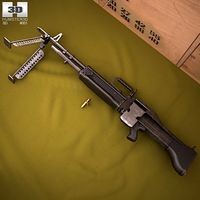 3D model of Saco Defense M60