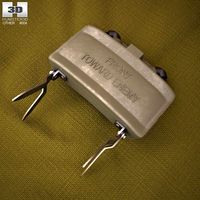 3D model of M18 Claymore mine