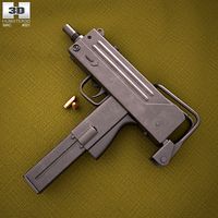 3D model of Ingram MAC-10