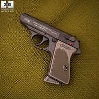 3D model of Walther PPK