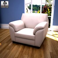 3D model of IKEA VRETA Armchair