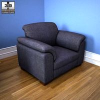 3D model of IKEA Tidafors Armchair