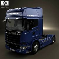 3D model of Scania R 730 Tractor Truck 2013