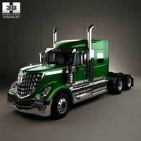 3D model of International LoneStar Tractor Truck 2008