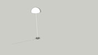 Lamp Piantana Bianca 335, 337