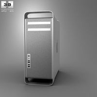 3D model of Apple Mac Pro