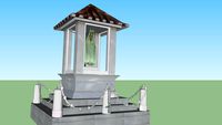 Modelo 3D do Monumento da Imaculada de Cascais