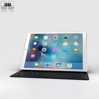 3D model of Apple iPad Pro Silver