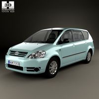 3D model of Toyota Avensis Verso 2001