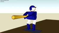 Baseball batting (SketchyPhysics2)