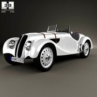 3D model of BMW 328 1936