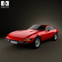 3D model of Ferrari 365 Daytona GTB/4 1968-1973