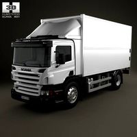 3D model of Scania P Box 2011