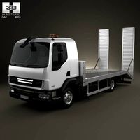 3D model of DAF LF Car Transporter 2011