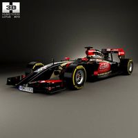 3D model of Lotus E22 2014