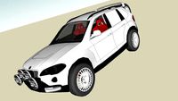BMW X5 rally car