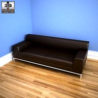 3D model of IKEA KRAMFORS Three-Seat Sofa