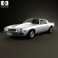 3D model of Chevrolet Camaro 1974