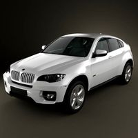 3D model of BMW X6 2011