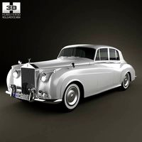 3D model of Rolls-Royce Silver Cloud II saloon 1959