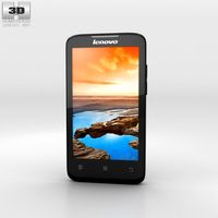 3D model of Lenovo A316i Black