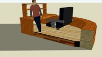 Mesa de Computadora Compleja 2