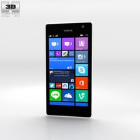 3D model of Nokia Lumia 730 White