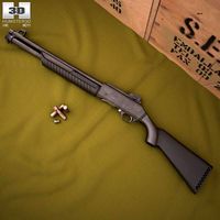 3D model of Heckler & Koch FABARM FP6