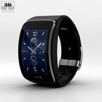 3D model of Samsung Gear S Black
