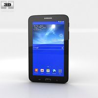 3D model of Samsung Galaxy Tab 3 Lite Black