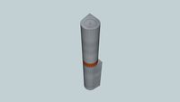 Weld-on heavy duty barrel style hinge