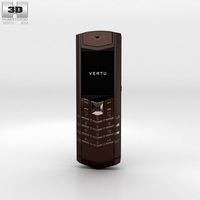 3D model of Vertu Signature Pure Chocolate Stainless Steel