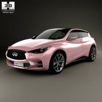 3D model of Infiniti Q30 2013